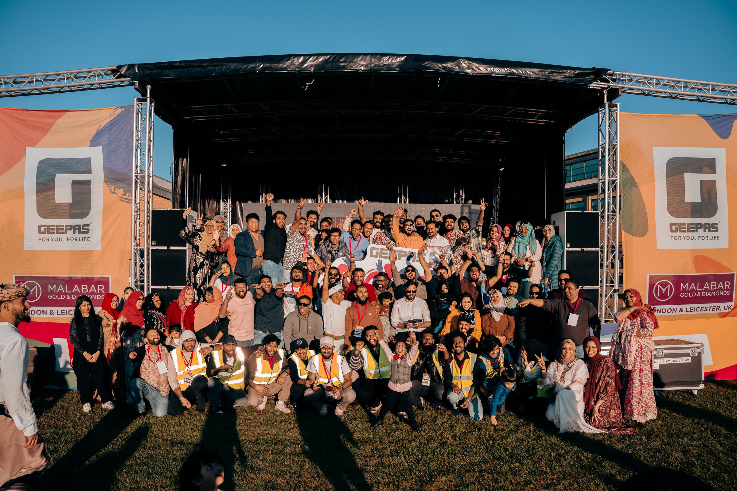 Festival group portrait